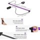 thumbnail image 4 of Kit de barra de palo de pilates, kit de barra de pilates multifuncional con banda de resistencia, correas para los pies para yoga, estiramiento WD.WDQZL Hogar, 4 of 8