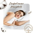 thumbnail image 4 of Good Sleep Bedding 1000 TC Egyptian Cotton Light Gray Standard/Queen Pillow Cases 4 Pc, 4 of 7