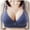 Blue, variant on Wireless Bras Bamboo Thin Cup Design with Breathable Holes Traditional Style for Daily Comfort Womens Bras Black,36