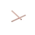 thumbnail image 4 of 100 Piezas Straight Tube Spacer Beads 20x1.5mm Rose Gold \u0026 Spacer De Metal 1.3mm Hole Para Necklace Gargantilla Jewelry Making Fit Cadenas De Cuerda, 4 of 9