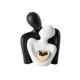 thumbnail image 1 of Heart-Shaped Abstract Simple Character Decoration Wine Cabinet Hallway Couple Hug Art Decoration Ceramic Crafts S, 1 of 5