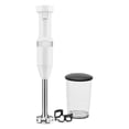 thumbnail image 2 of Batidora de mano con cable KitchenAid de velocidad variable - KHBV53, blanca, 2 of 5