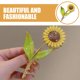 thumbnail image 5 of Pinza para el pelo de girasol, pinza para el pelo con forma de flor, pinza para el pelo, pinza para el pelo, pinza para cola de caballo, 5 of 5