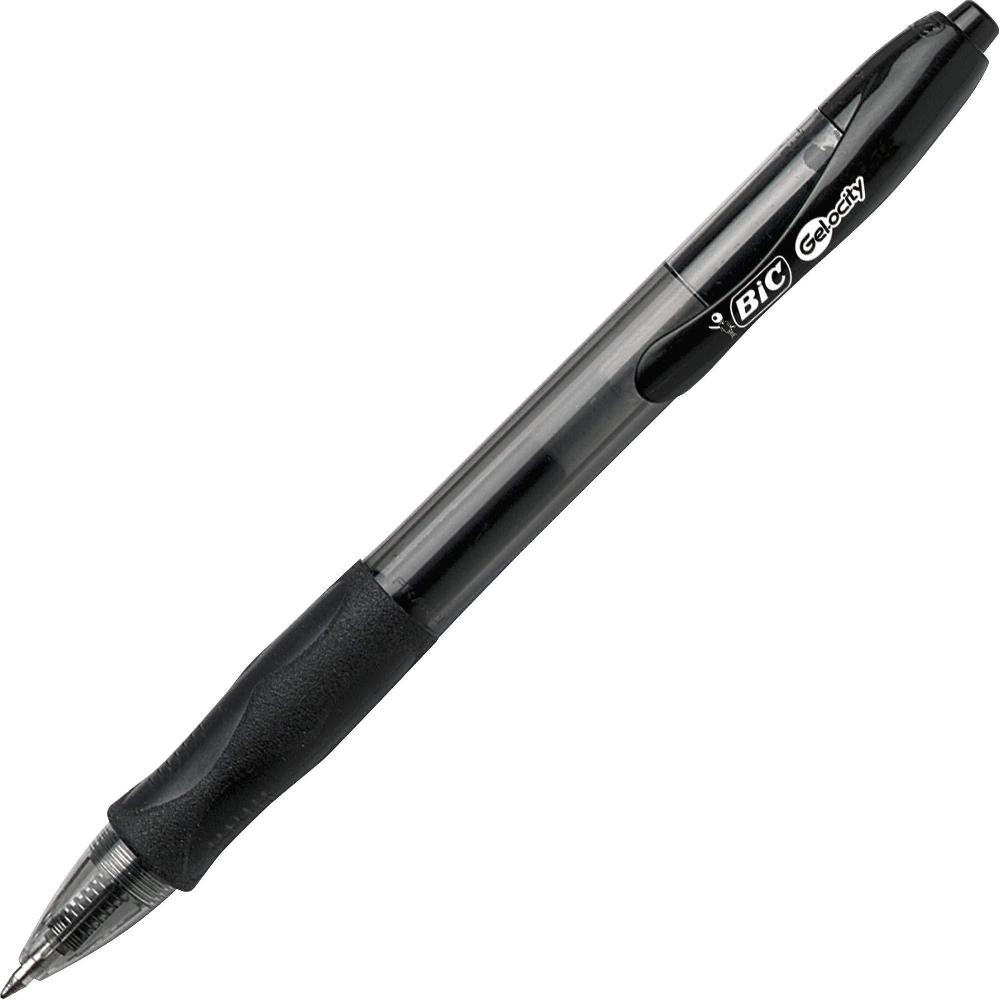 BIC Gelocity Original Retractable Gel Pen, Medium Point (0.7 mm