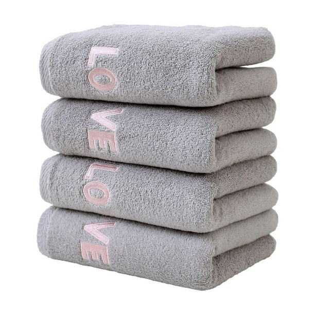 Sofa Vama Ropa de Cama Juego de 4 toallas de baño gruesas, suaves y absorbentes, ideal para el hogar, ideal como regalo. for Navideño