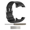 thumbnail image 1 of For Polar M400/M430 Silicone Smartwatch Replacement Strap Official Pattern black, 1 of 6
