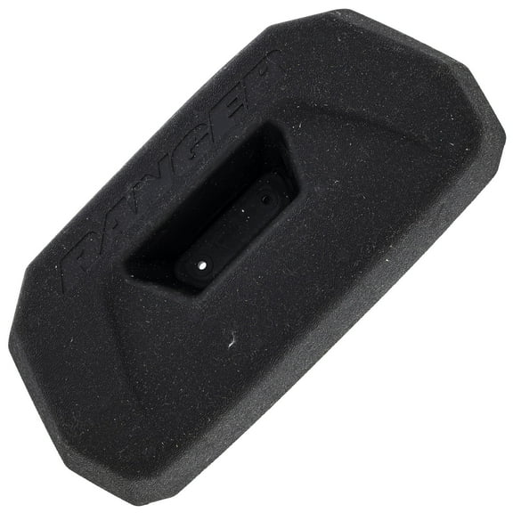 Polaris Ranger Gloss Black Headrest, Genuine OEM Part 5439110-070, Qty 1