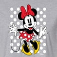 thumbnail image 3 of Disney - Mickey & Friends - Minnie Mouse - Polka Dots Everywhere - Juniors Cropped Cotton Blend T-Shirt, 3 of 5