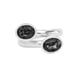 thumbnail image 1 of Anillo para Mujer con Cristal Fino Swarovski en forma de Oval–  Bañado en Rodio– Anillo Elegante y Brillante-Aretes de Mujer de Moda, Joyería para Mujer de Moda– Regalo especial Ortiz Espinosa Temporada, 1 of 3