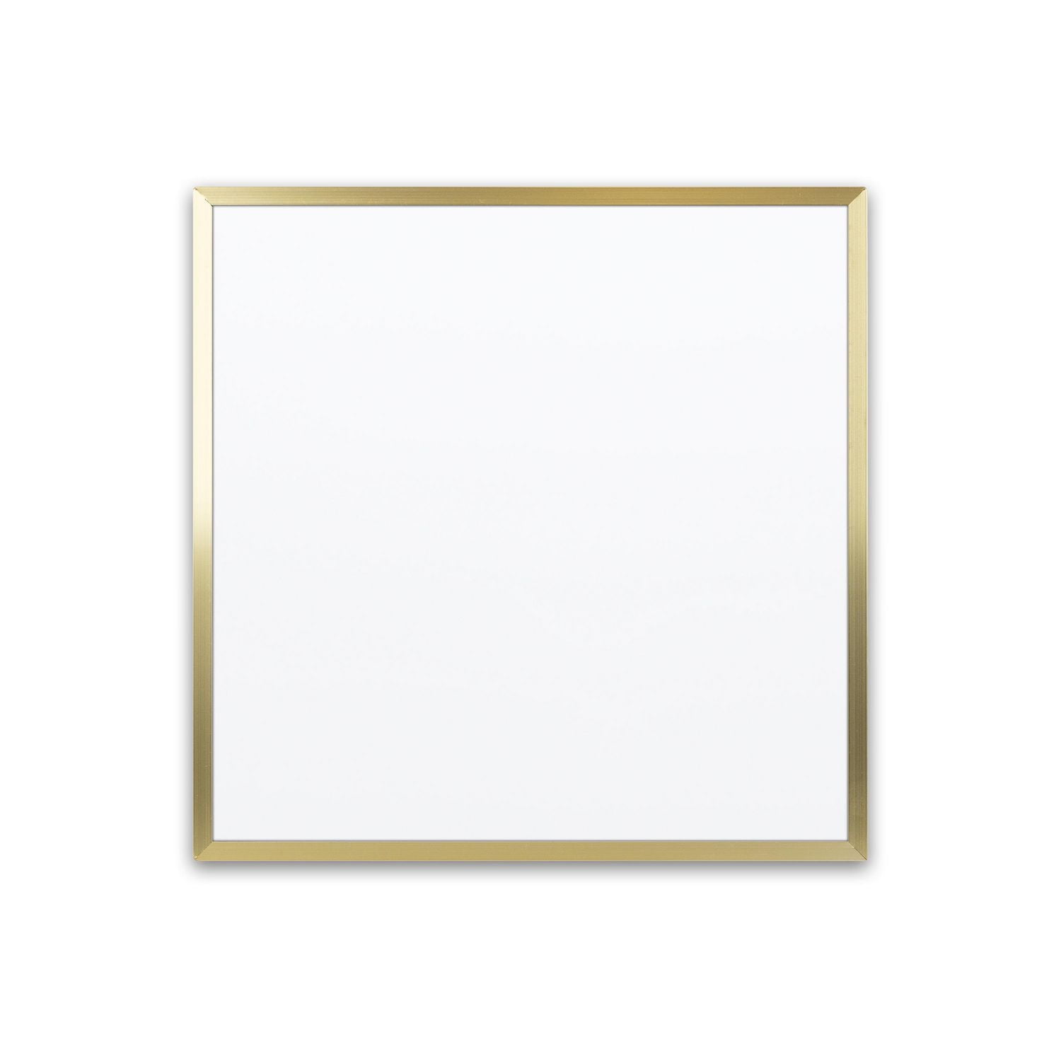 Tableau effaçable à sec avec cadre doré 12x12