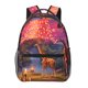 thumbnail image 1 of Balery Lantern Giraffes Magical Forest Mochila Escolar Impresa, Mochila Ligera para Viajes Casual, Mochila Duradera y Cómoda Multifuncional, Mochila para Laptop-One Size, 1 of 5