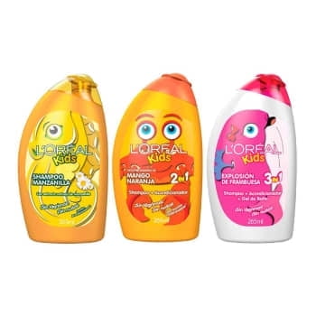 3 L'Oreal Shampoo 265 ml