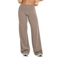 thumbnail image 2 of 2026 Athletic Workout Leggings Womens No Front Seam Straight Leggings High Waist Buttery Gym Yoga Pants Beige M, 2 of 5