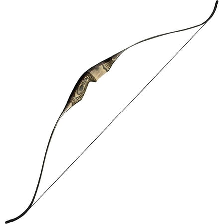 Southland Archery Supply Gravity 60 One-Piece Hunting Recurve Bow Wooden Traditional - Right Hand - 40lbs.