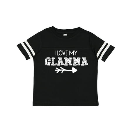 

Inktastic I Love My Glamma with Arrow Gift Toddler Boy or Toddler Girl T-Shirt