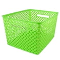 thumbnail image 1 of Romanoff Products ROM74215-2 Large Lime Woven Basket - 2 Each, 1 of 1