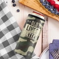 thumbnail image 3 of Old Lives Matter Can Cooler for Mens 50th 60th 70th 80th Birthday Gift,Camo Stainless Steel Can Cooler for 12 oz Slim Cans & Bottles, 3 of 5