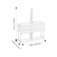 thumbnail image 2 of RENACLIPY 1Pcs White Plastic Microscope Slide Storage Case with Rectangular Shape for Students, 2 of 7