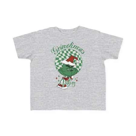 

Christmas santa winter themed. tis the season Toddler s Fine Jersey Tee