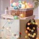 thumbnail image 5 of Luces de hadas de bolas de algodón Laklulu: luces de hadas de bolas de 20 LED de 3 m para decoración de luz nocturna en interiores como Navidad, bodas, fiestas, habitaciones, cortinas, 5 of 5