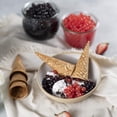 thumbnail image 5 of BREXONIC Bursting Boba Pearls Mango, Blueberry & Peach Tapioca Pearls for Bubble Tea & Desserts, 1 Lb 3-Pack, 5 of 6