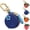 blueberry*1pcs, variant on Peach Fruit Charm Coin Purse, Strawberry Coin Purse, Waterproof Leather Fruit Bag Charm Bag Keychain, Pu Cute Keychain Mini Pouch for Ai-rtag Wallet Gift for Girl Women (blueberry*1pcs)