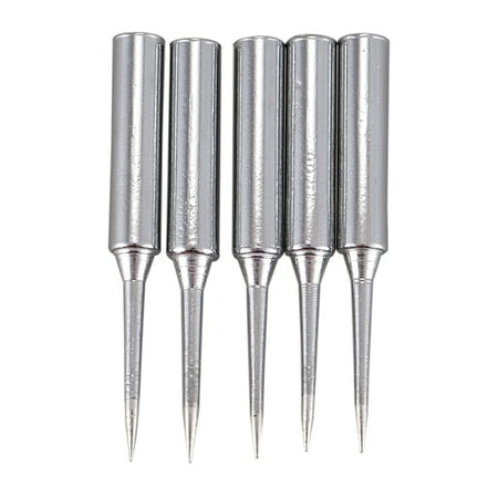 

900M-T- 0.8mm Point Diameter Soldering Solder Iron Tips 5 Pcs