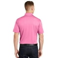 thumbnail image 4 of Zfeel Men’s Dry Fit Performance Polo Shirt, Pure Polyester Moisture Wicking Casual Polo Shirt, Pink, 6XL, 4 of 5