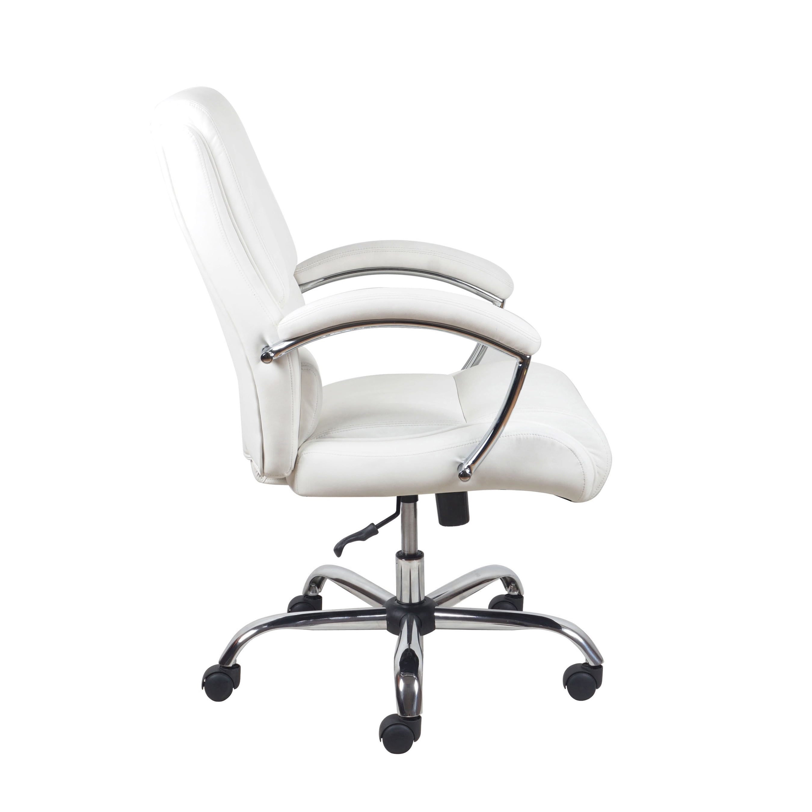 Essentials By Ofm Ess 6070 Ergonomic High Back Leather Executive Essentials By Ofm Ess 6070 Ergonomic High Back Leather Executive Chair White With Chrome Finish Com