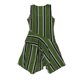 thumbnail image 2 of bar III Vestido recto con dobladillo de pañuelo para mujer, verde, pequeño, 2 of 2