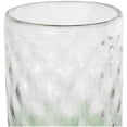 thumbnail image 4 of DecMode 20" Handmade Ombre Green Glass Vase, 4 of 10