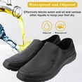 thumbnail image 2 of Unisex Chef Shoes Men Non-Slip Oil-Proof Kitchen Safety Shoes for Crews, Lightweight Wear-Resistant Slip-Resistant Work Shoes for Restaurant, Catering & Hospital Staff, 2 of 6