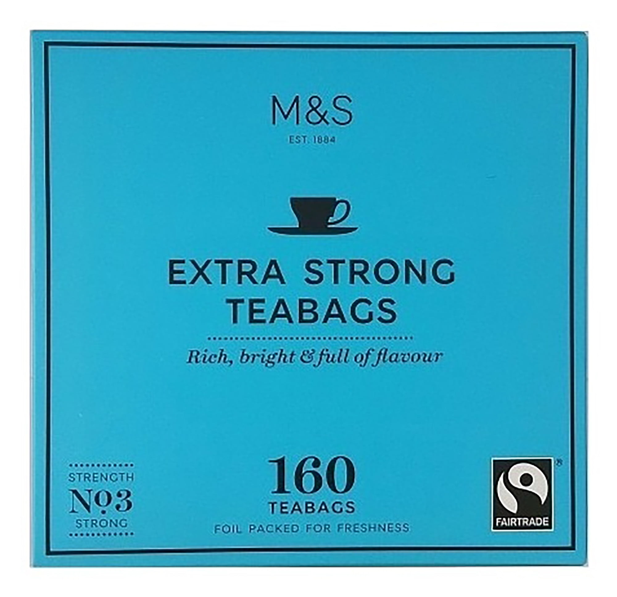 マークス＆スペンサー Extra Strong ティーバッグ80袋入り ×2箱 マークス＆スペンサー Extra Strong ティーバッグ80袋入り ×2箱