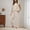 Beige, variant on HAIJIE womens linen set two Piece Easter Sets for Women Summer Spring Lou-nge Sets Travel Vacation Outfits Cap Sleeve Side Slit Wide Leg Pants (BU2,XL)