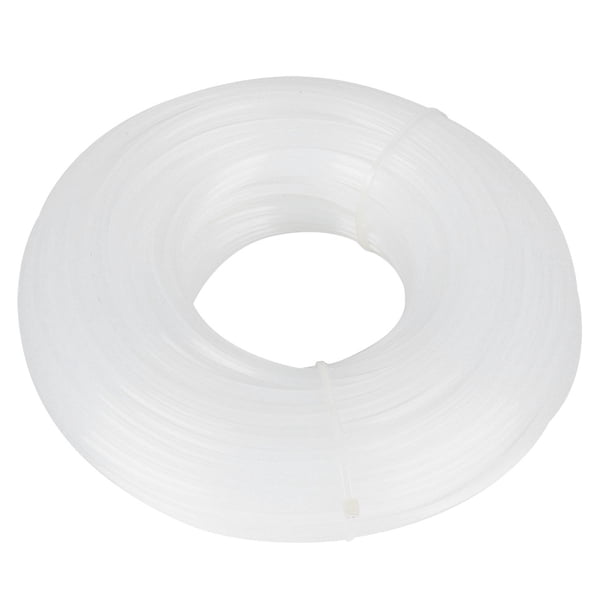 Cuerda de hilo para podadora, 3 mm x 60 m, hilo para podadora de césped blanco, accesorio para cortacésped, diseño a prueba de futuro Jadeshay A