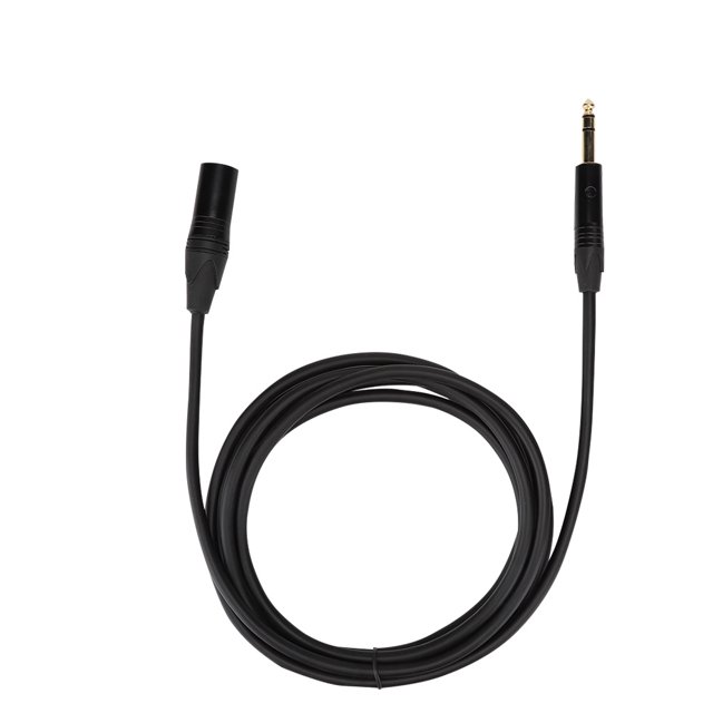 Carcasa galvanizada de aleación de zinc Cable adaptador de audio estéreo macho a XLR macho de 6,35 mm
