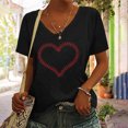 thumbnail image 2 of Birdeem T-Shirt Sans Manches à Col en V pour Femmes, Mode Décontractée, Imprimé, Chandail, 2 of 7