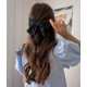 thumbnail image 5 of 2pcs Bow Knot Hair Clips, Fabric Hair Bow Knot Hair Clip, Elegant Girls Hair Accessories, 5 of 5