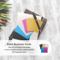 thumbnail image 2 of LOLIPPYY 25Pcs Engraved Business Card Blanks Aluminum Metal Cards Smooth for DIY Name Tags, 2 of 8