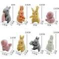 thumbnail image 3 of Huevos de Pascua de plástico Yotijar 18 Uds decoraciones multicolores, 3 of 10