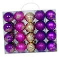 thumbnail image 4 of 40 bolas navideñas para decoración navideña, manualidades, adornos para árbol de Navidad Estilo F, 4 of 9