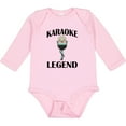 thumbnail image 3 of Inktastic Karaoke Legend Music Gift Boys or Girls Long Sleeve Baby Bodysuit, 3 of 5