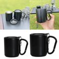 thumbnail image 2 of WINDLAND Outdoor Camping Mug Travel Coffee Cup Insulated Mug with Carabiner Handle & Lid Portable Picnic Water Mug Durable, 2 of 14