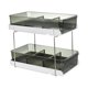 thumbnail image 4 of Organizador de escritorio, estante de baño, soporte moderno para cosméticos, gran capacidad para Verde oscuro, 4 of 9