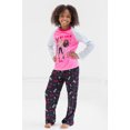 thumbnail image 2 of Barbie Pullover Pajama Shirt and Pants Sleep Set Little Kid to Big Kid, 2 of 5