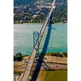 thumbnail image 2 of Aerial view of Ambassador Bridge  Detroit  Wayne County  Michigan  USA Poster Print by Panoramic Images, 2 of 2