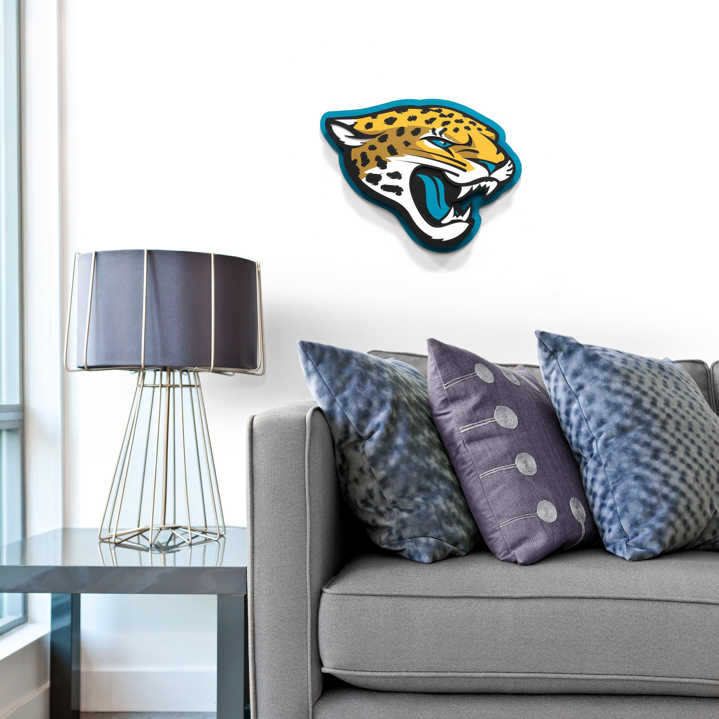 YouTheFan NFL Jacksonville Jaguars 3DX Die Cut Wall Art