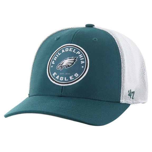 Men's '47 Midnight Green Philadelphia Eagles Disclose Trophy Stretch Fit Hat