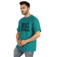 thumbnail image 4 of Inkmeso Men's Graphic Printed Best Papa Ever. Tshirt Crew Neck Tee For Father's Day Gift Shirt, 4 of 7
