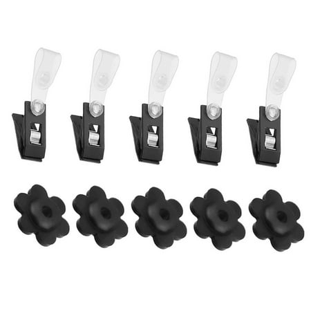 

20 Pcs Garden Flag Stoppers Windproof Flag Clips Flag Fixing Clips Stoppers
